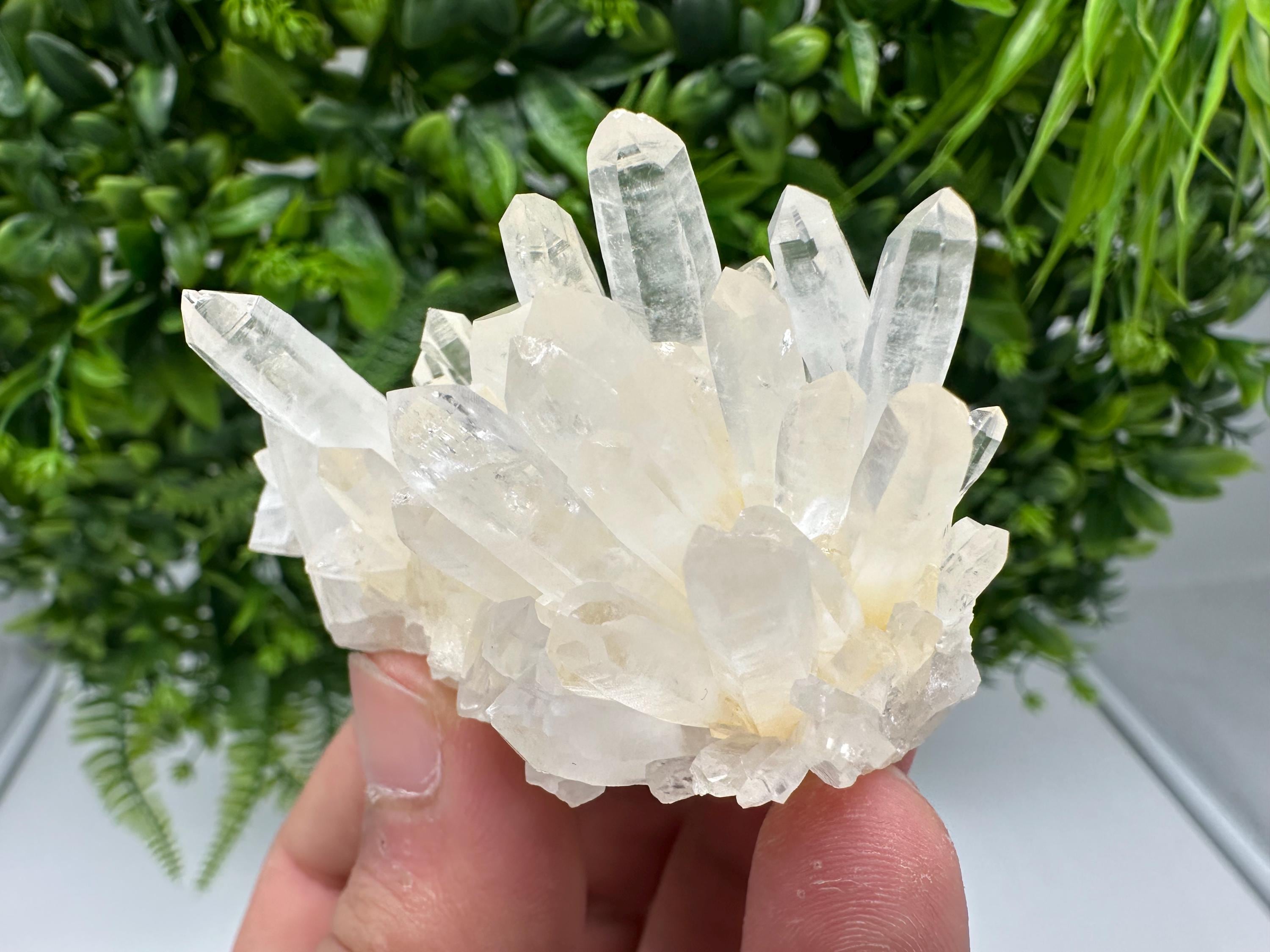 Stunning Quartz covered whit iron oxide limonite natural minerals souvenir crystal home decor stone collection minerals 9 th September mine