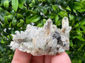 Transparent Quartz,Chlorite,Chalcopyrite Matrix,From Borieva mine,Madan,Bulgaria,Quartz,Quartz crystal,mineral specimen,collection quartz