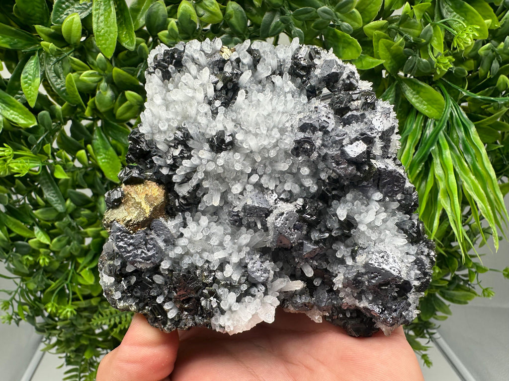 Galena Sphalerite Pyrite Mineral Specimen, Krushev Dol Mine, Bulgaria