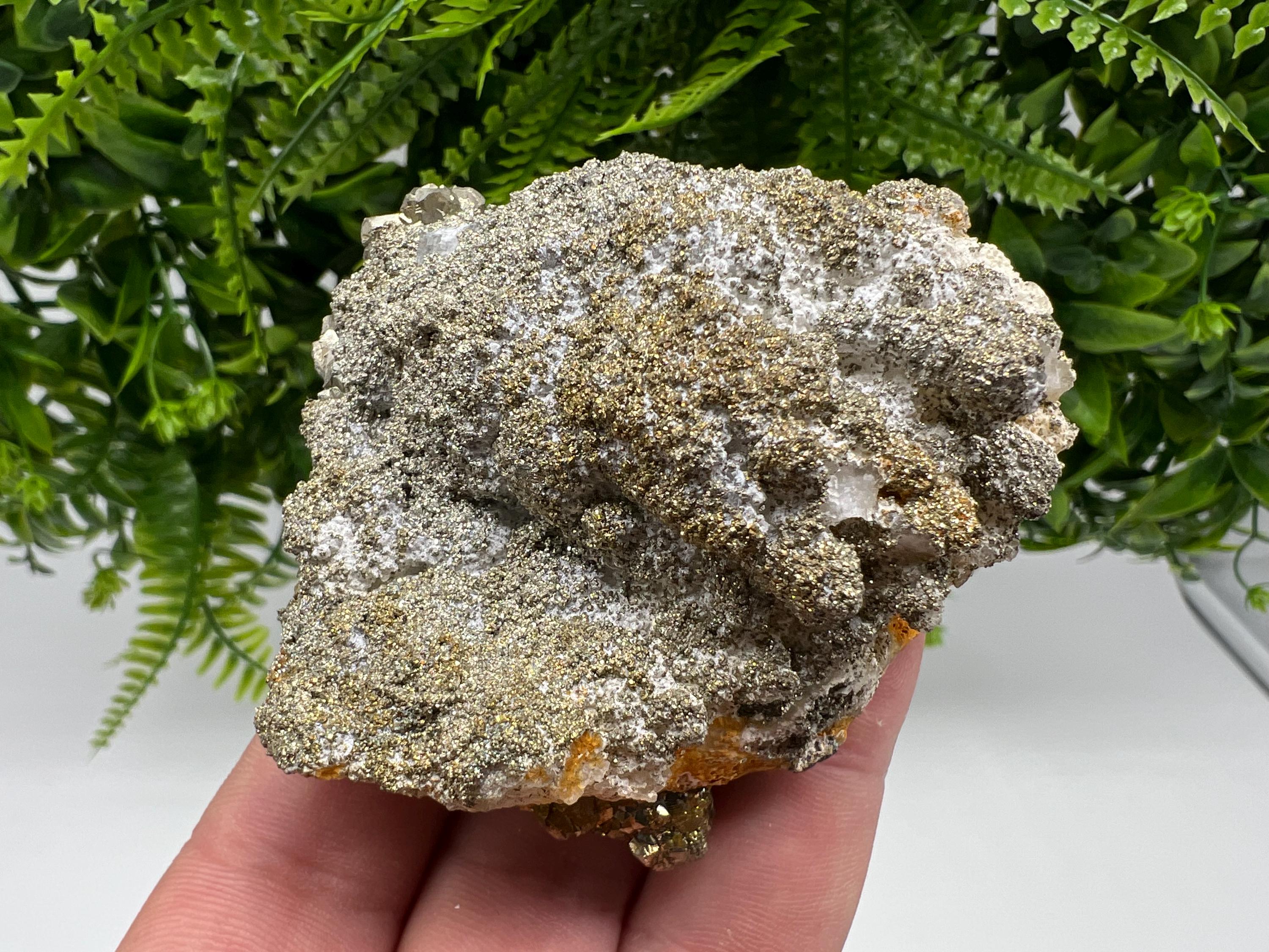 Barite Marcasite Cluster on Chalcedony - Androvo Mine, Bulgaria