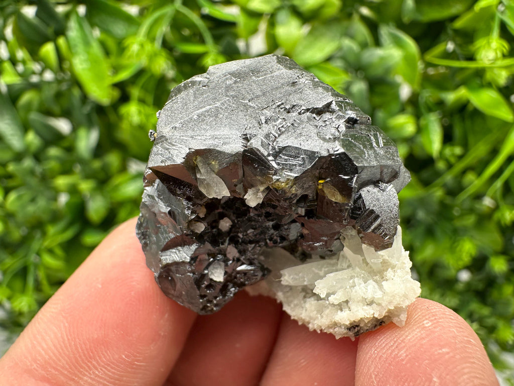 Cleiophane Sphalerite Gem, Rare Green Crystal Mineral Stone