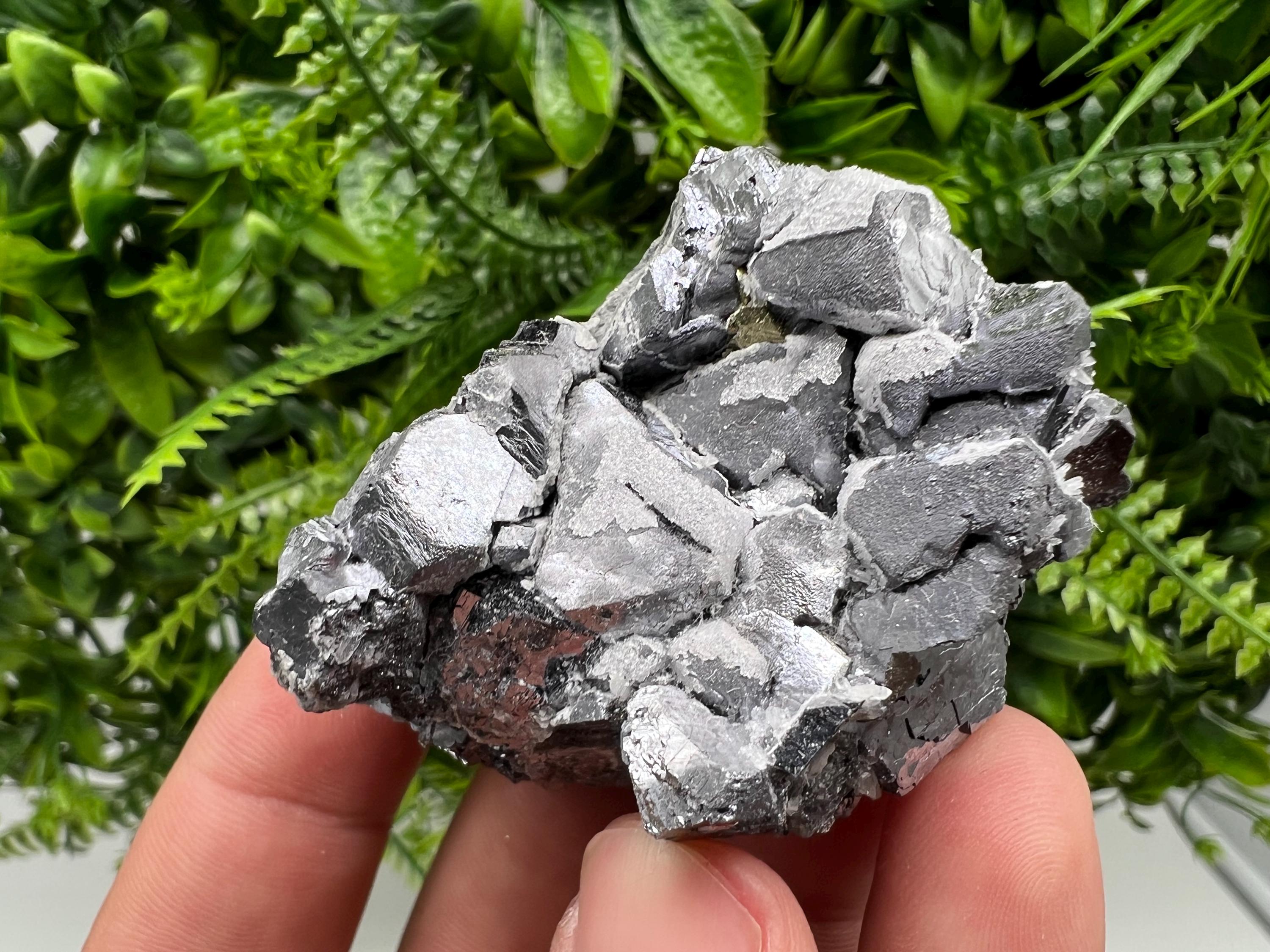 Chalcopyrite with Galena Mineral Specimen, Krushev Dol Mine