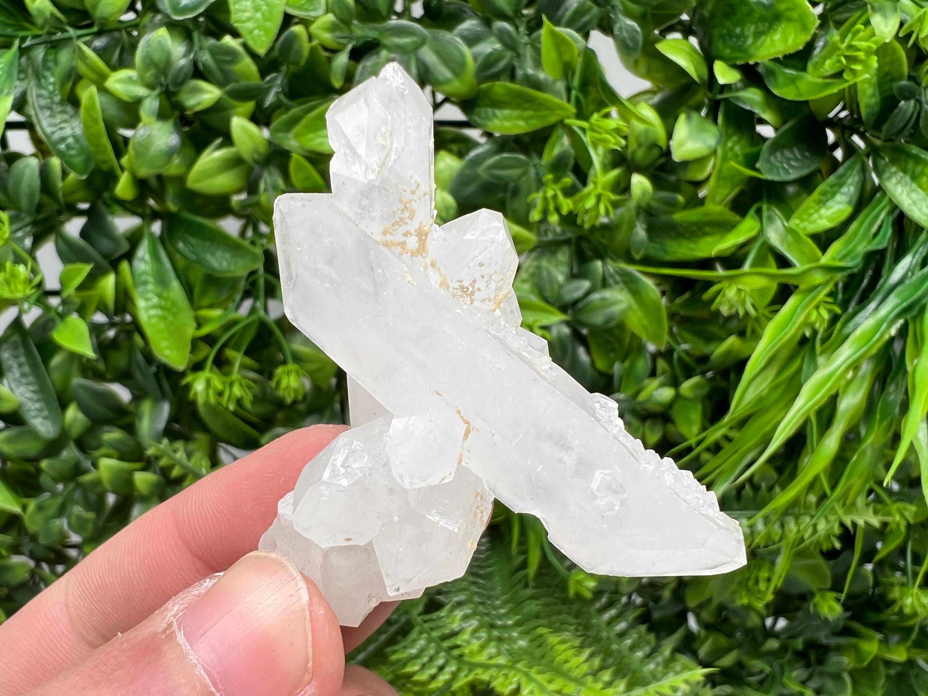 Transparent Quartz Crystal Cluster, Djurcovo Mine, Bulgaria