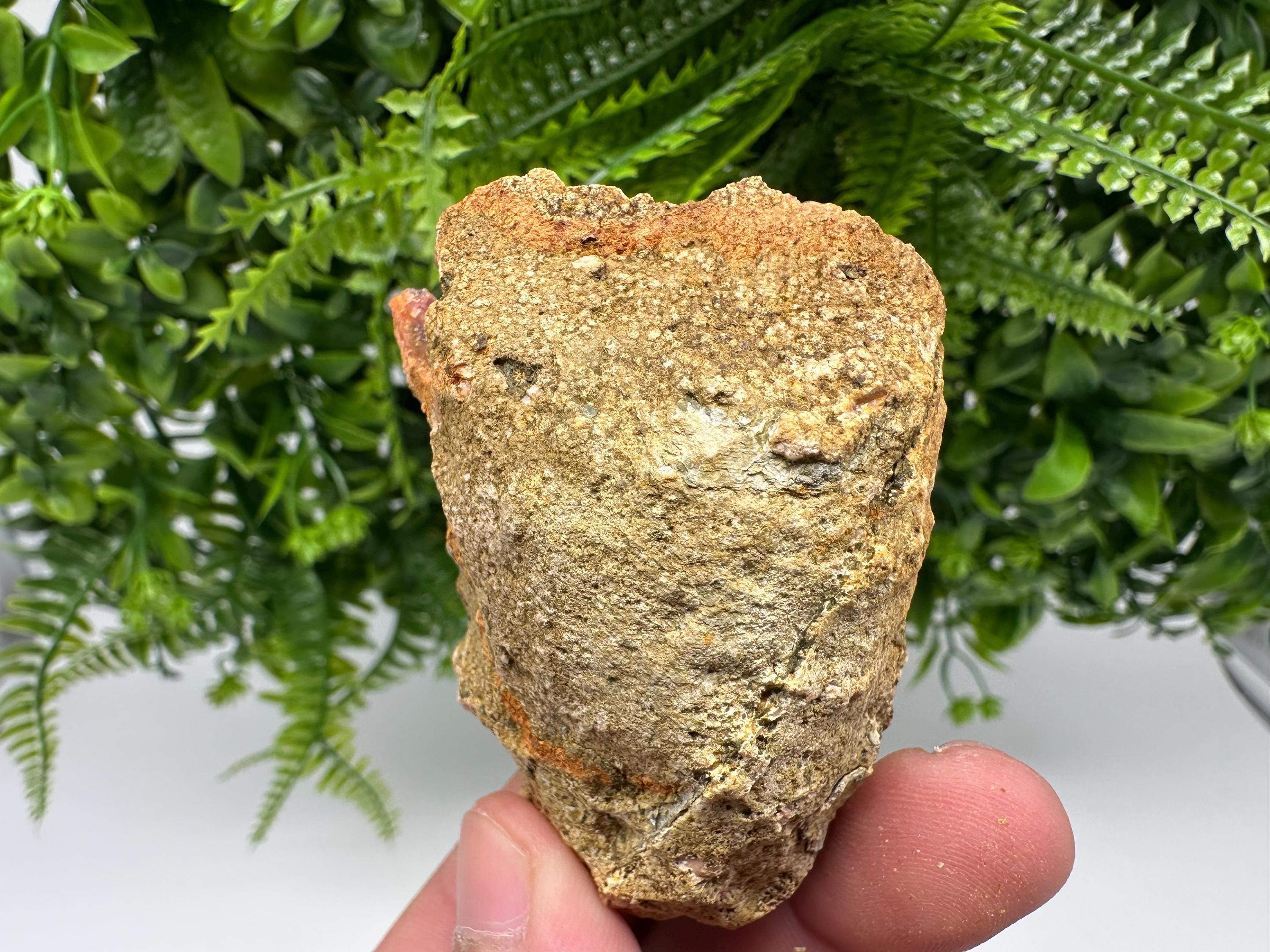 Moroccan Red Chalcedony Crystal, Mineral Specimen