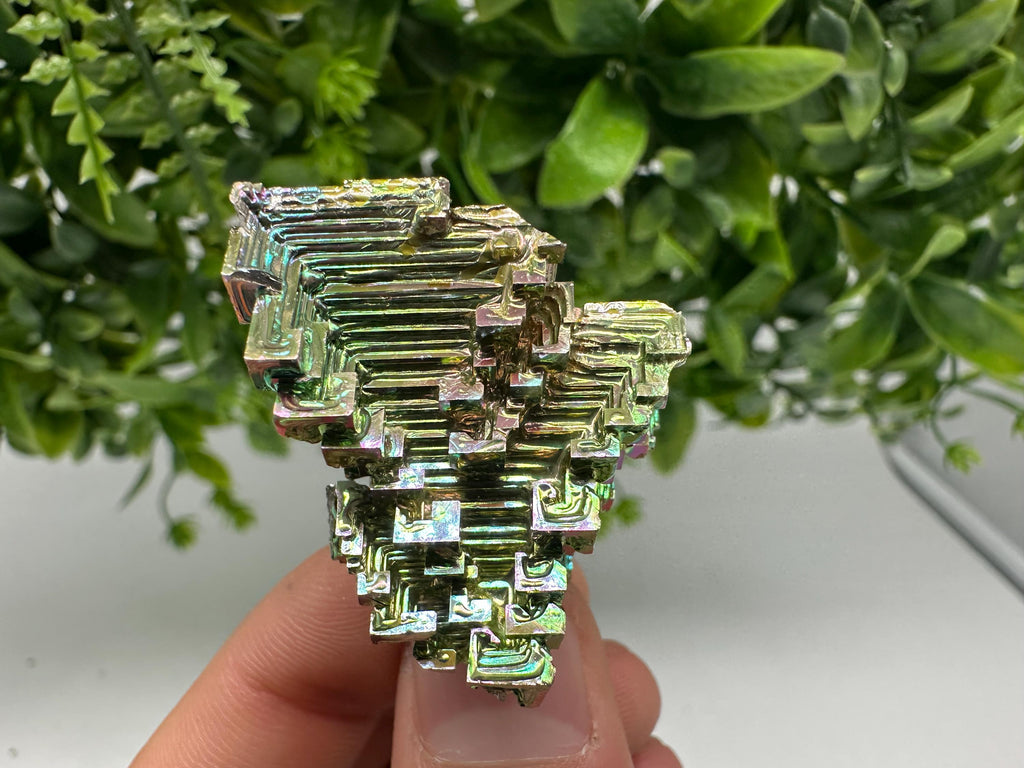 Rainbow Bismuth Crystal: Rare Gemstone Specimen,wholesale Bismuth