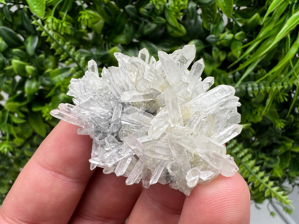 Transparent Quartz Cluster, Borieva Mine Mineral Specimen