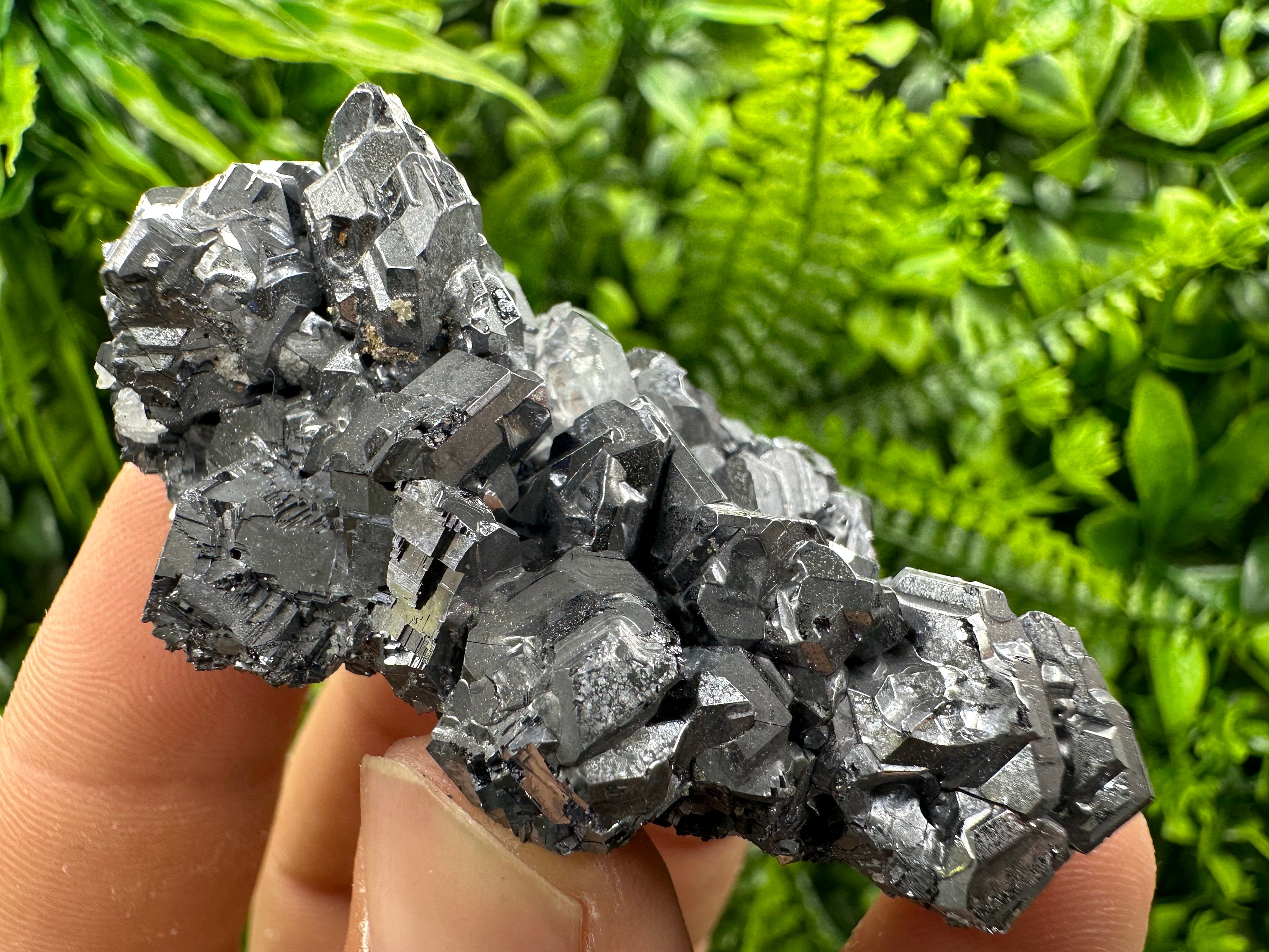 Galena Spinel Quartz Twinning Crystal - Kryshev Dol, Bulgaria