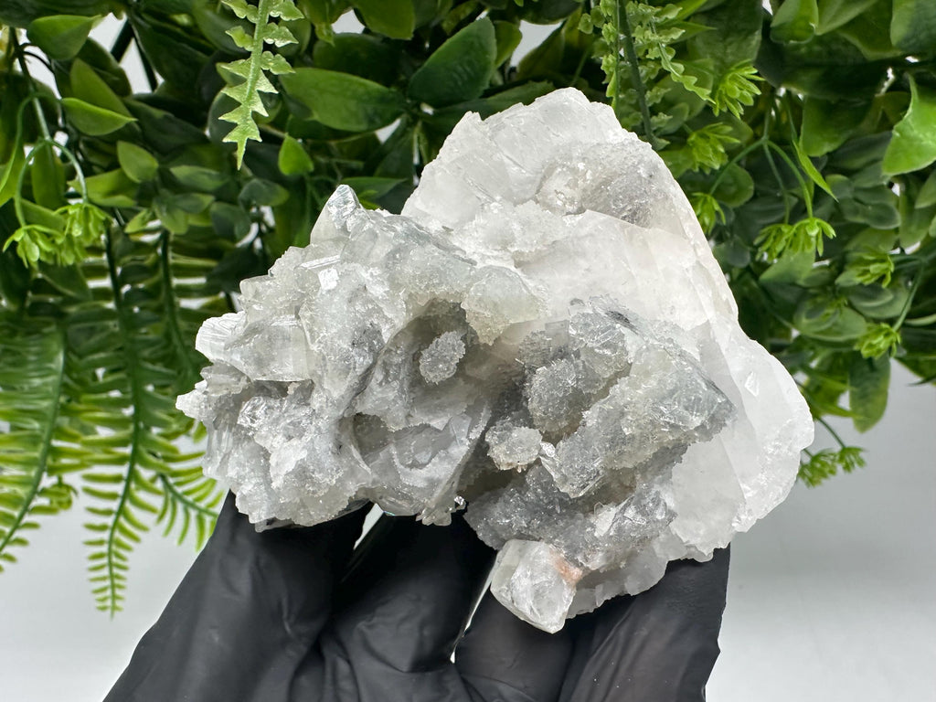 Natural Chalcedony Specimen, India Crystals, Home Decor (333 grams)