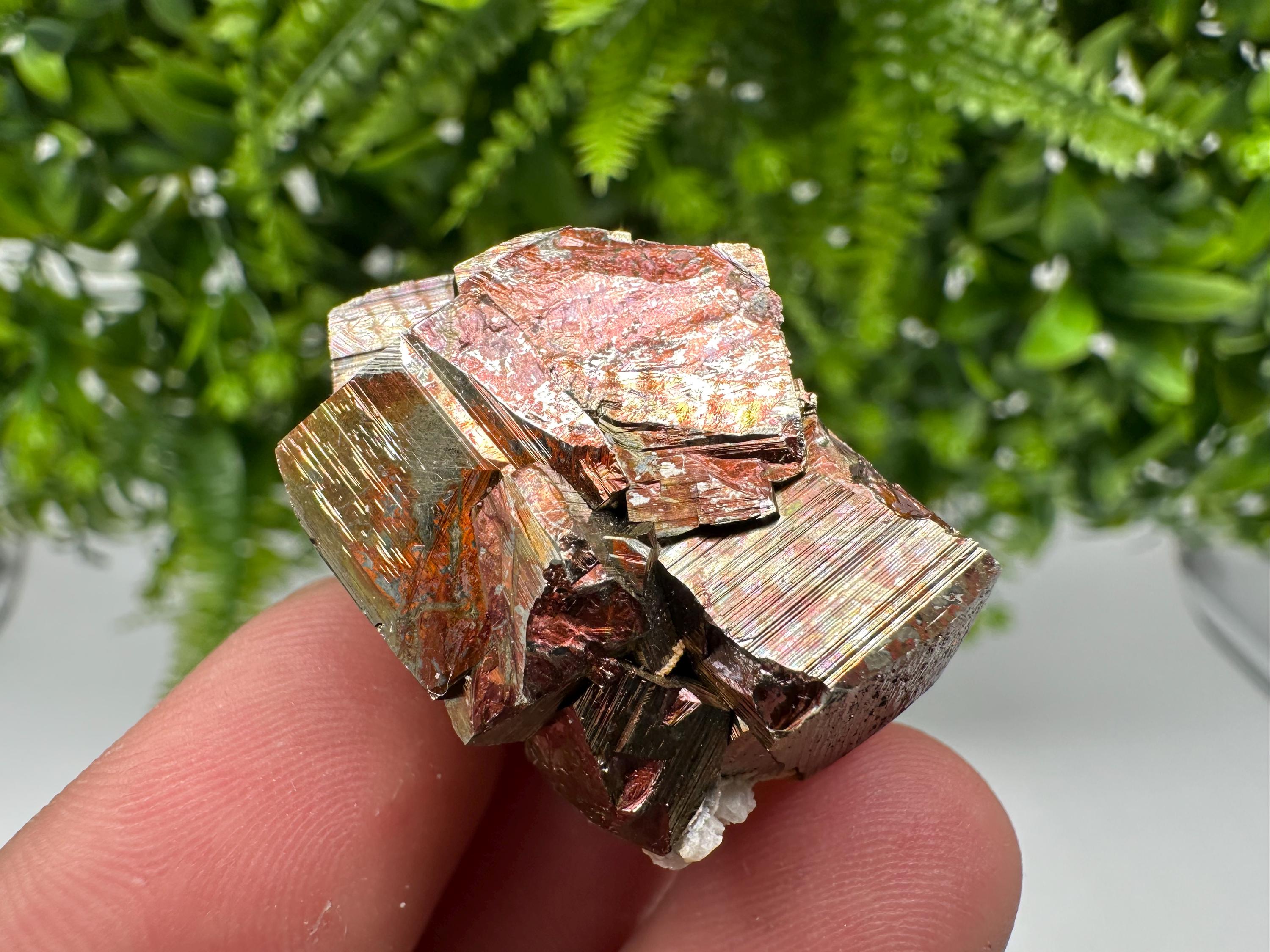 Wonderful Rainbow Pyrite whit Calcite,natural minerals souvenir Crystal,collection stone,rare minerals,home decor,Borieva Bulgaria