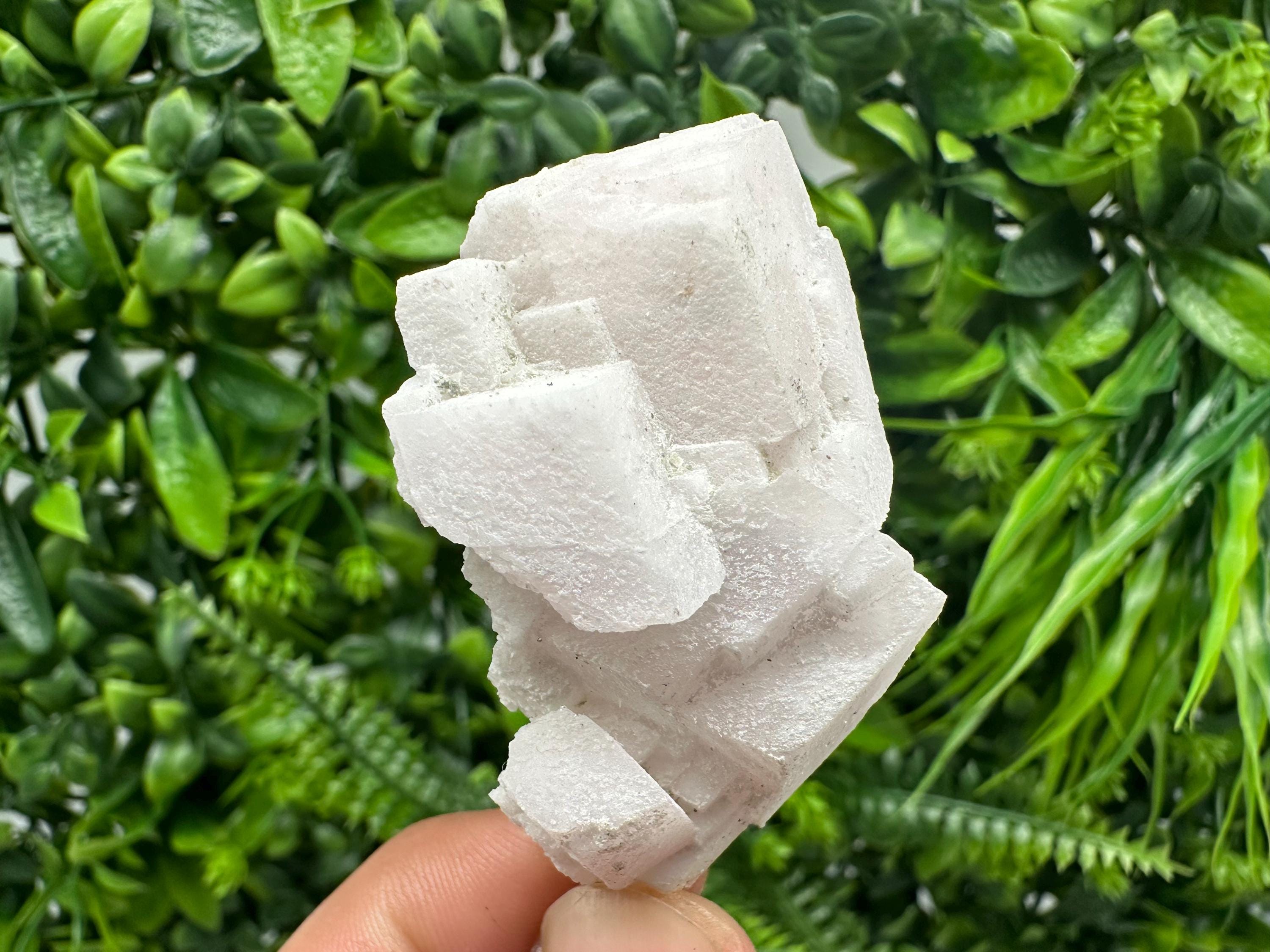 Fluorescent Mangano Calcite Specimen: Rhodopes Bulgaria Mineral