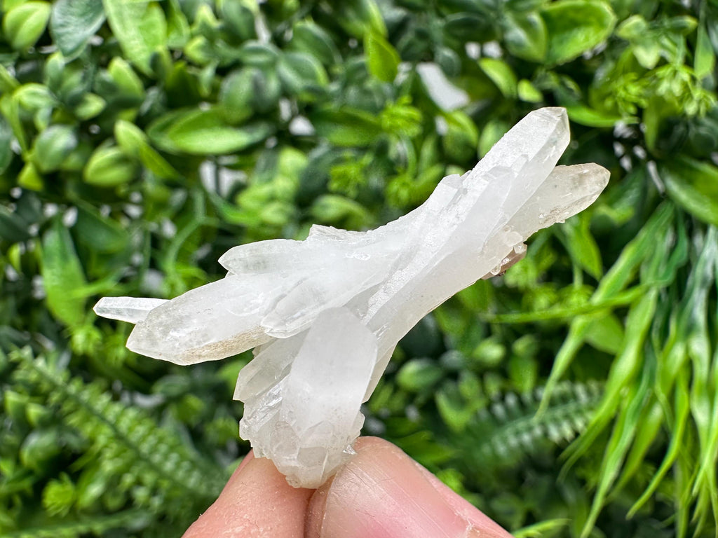 Quartz Limonite Crystal Specimen, Iron Oxide Mineral Decor