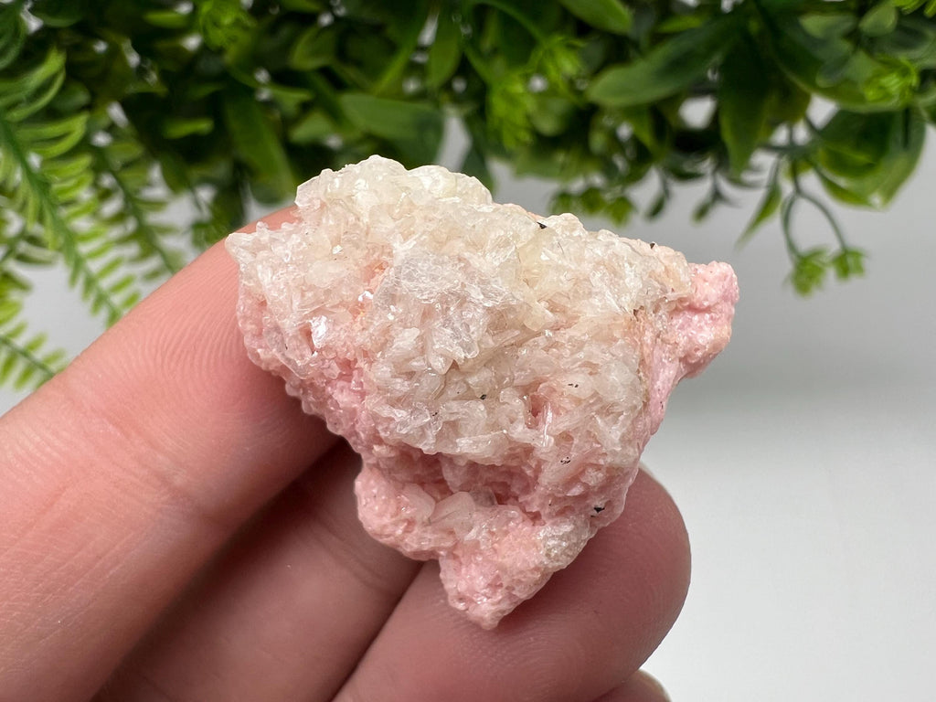 Pink Rhodochrosite Crystal: Starnica Mine, Bulgaria - Home Decor Stone