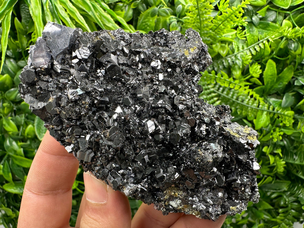 Shiny Galena with Black Sphalerite: Natural Mineral Souvenir
