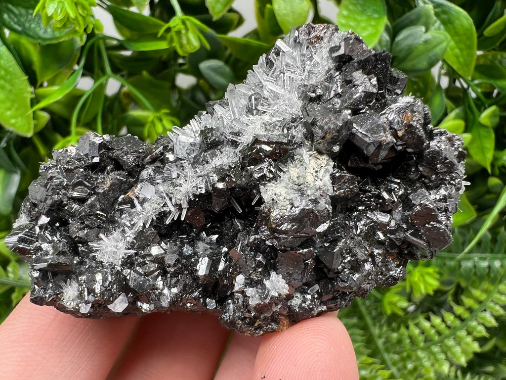 Wonderful melted Galena,Sphalerite calcite Pyrite on Quartz from Borieva mine Madan Bulgaria natural minerals souvenir crystal home decor cr