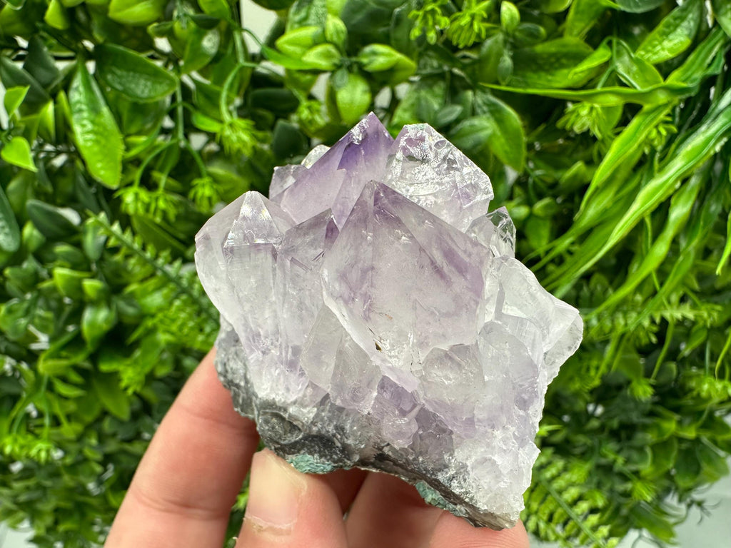 Brazilian Amethyst Crystal Cluster, Purple Quartz Specimen