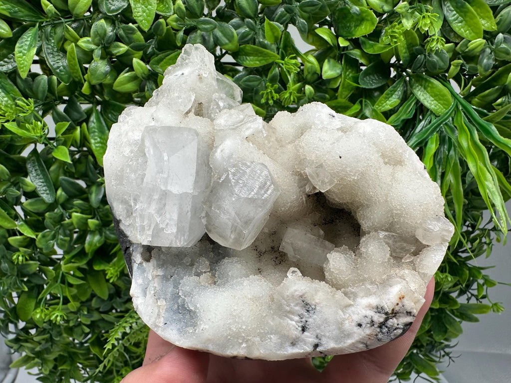 STUNNING Transparent Apophyllite on Chalcedony,natural, collection minerals specimen,India Minerals,Crystal, Stone Mineral Specimens India