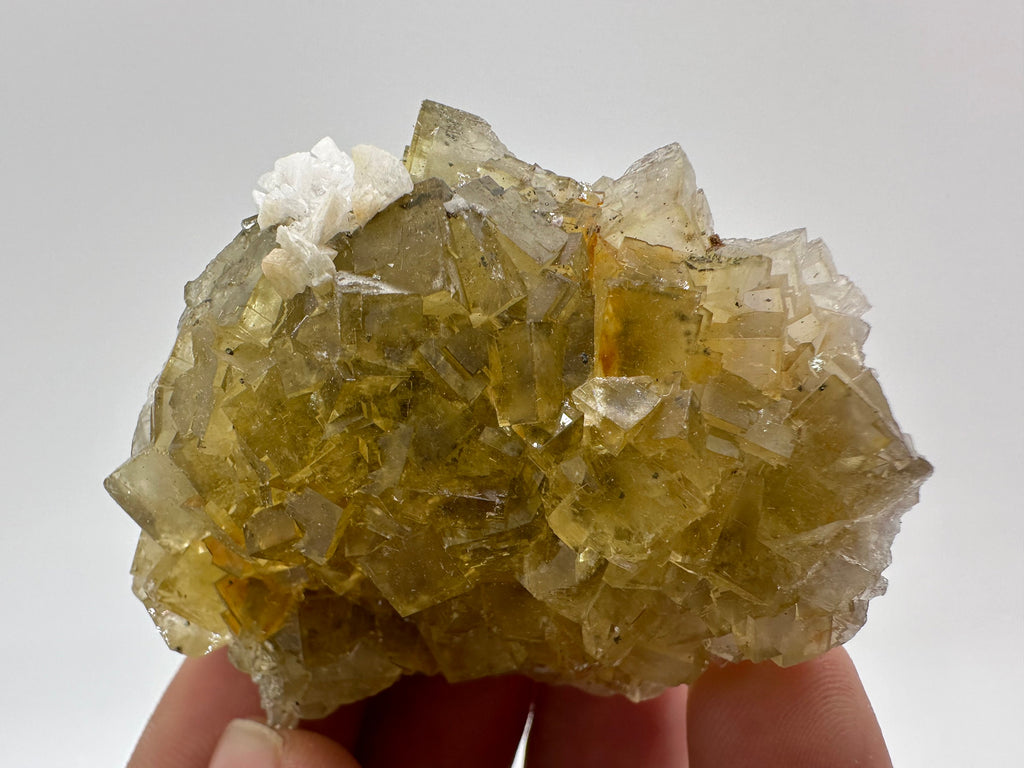 Spanish Yellow Fluorite Specimen, Crystal Collection (5.5/3.5/5.5cm)