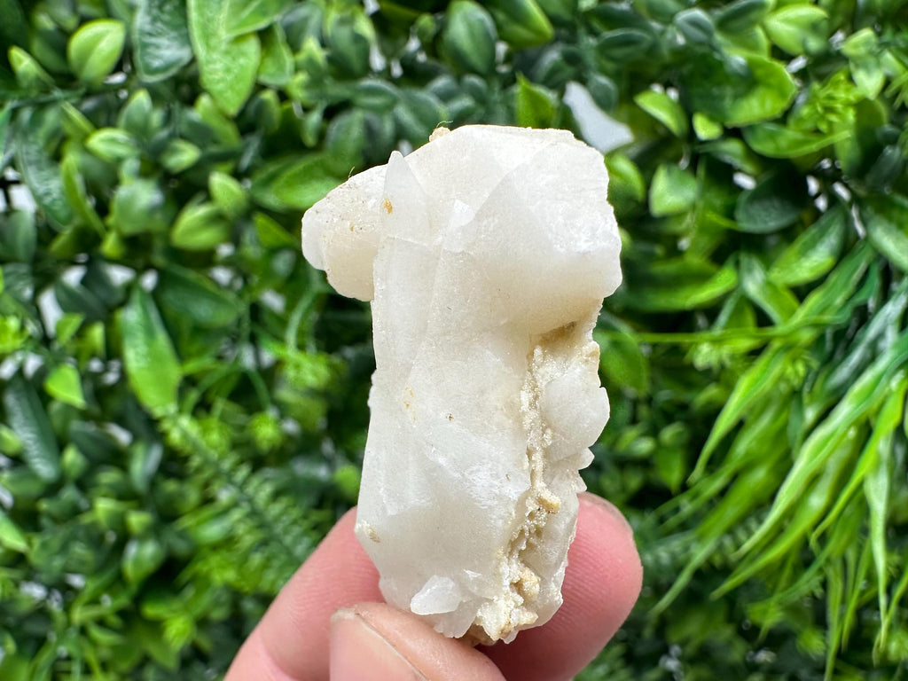 Calcite on Aragonite: Djurcovo Mine, Bulgaria Crystal