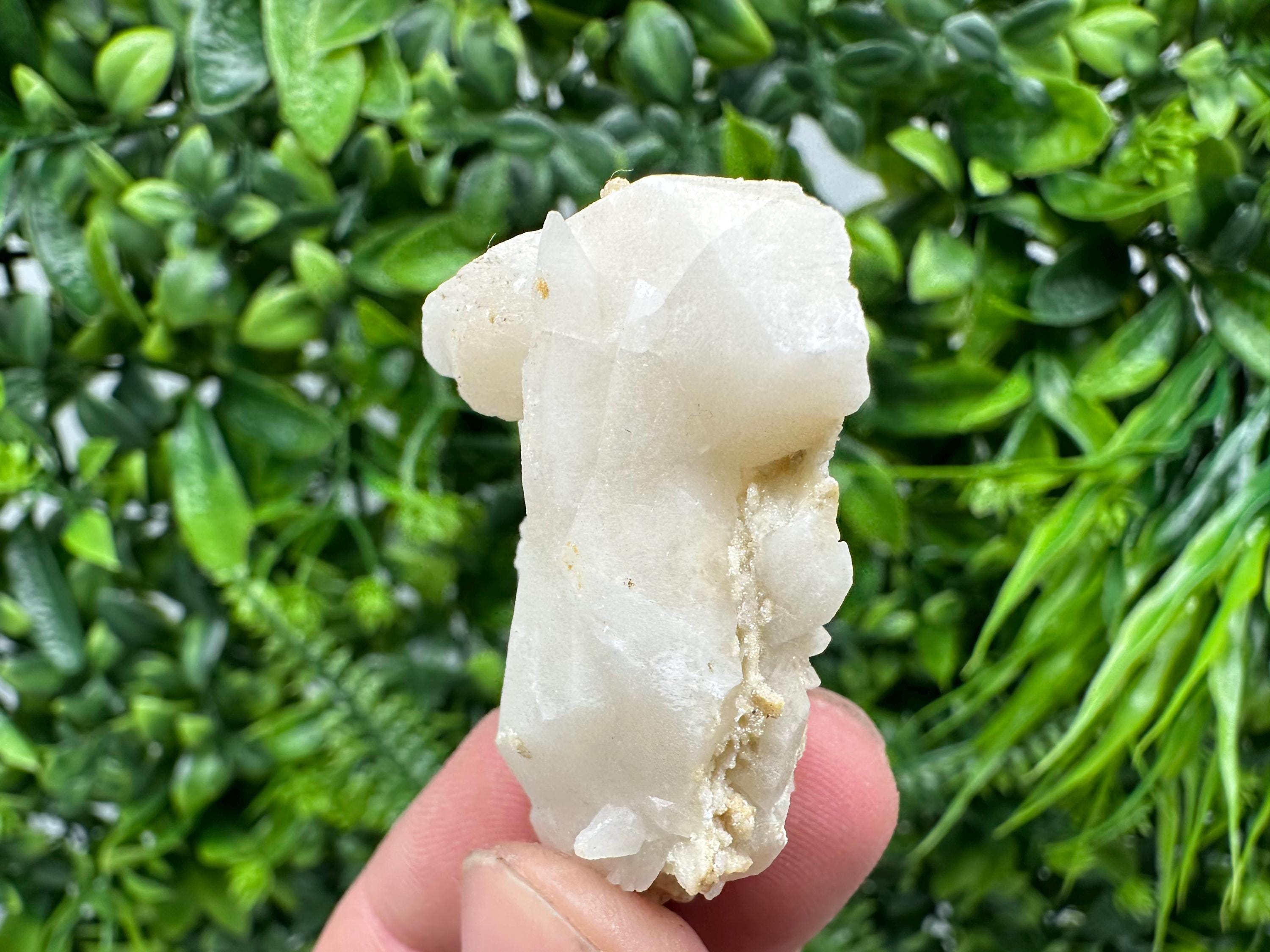 Calcite on Aragonite: Djurcovo Mine, Bulgaria Crystal