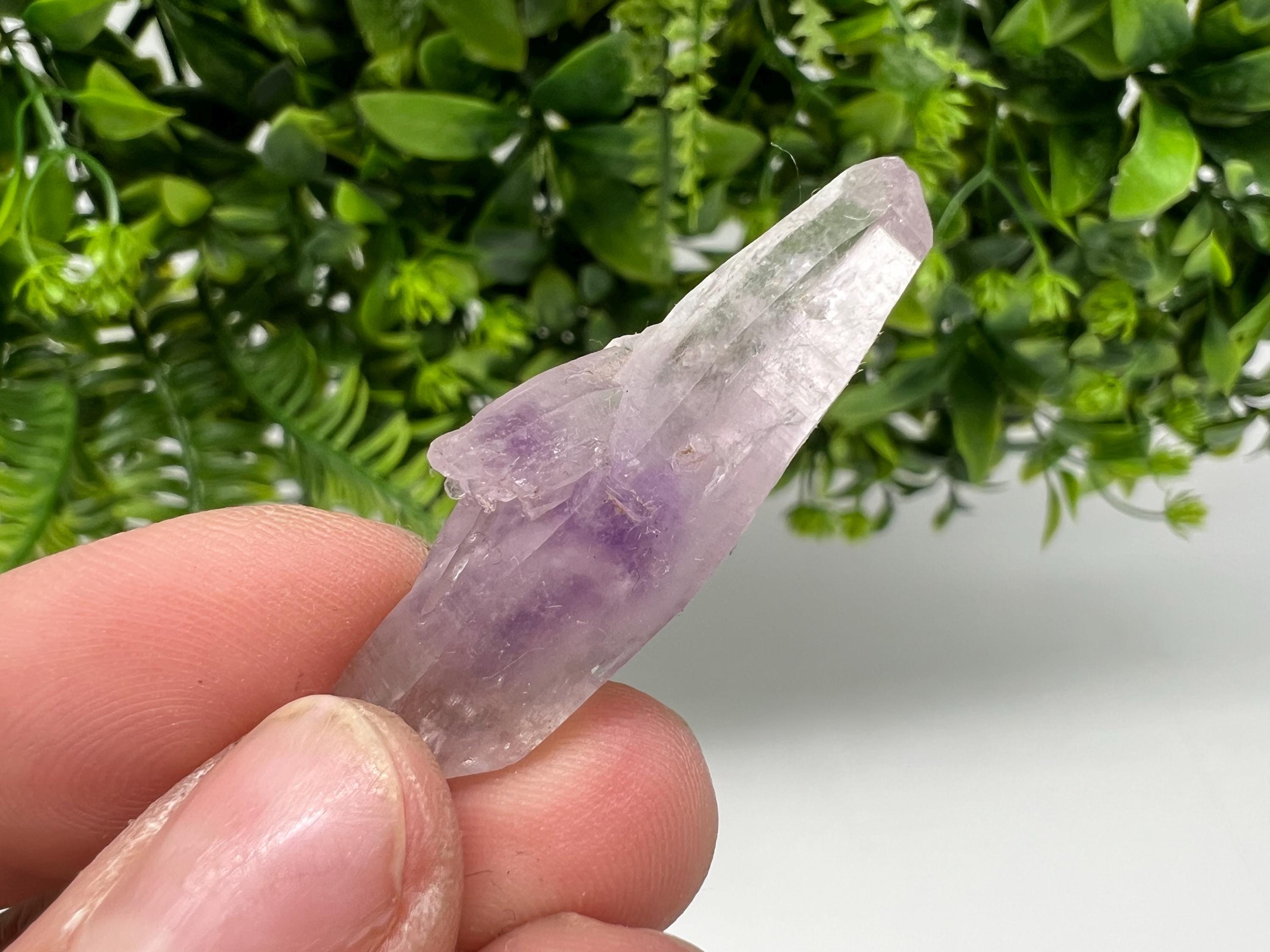 Stunning Quartz var Amethyst phantom,chalcedony and Chlorite inclusions Djurcovo Laki Bulgaria natural minerals souvenir crystal gift stone