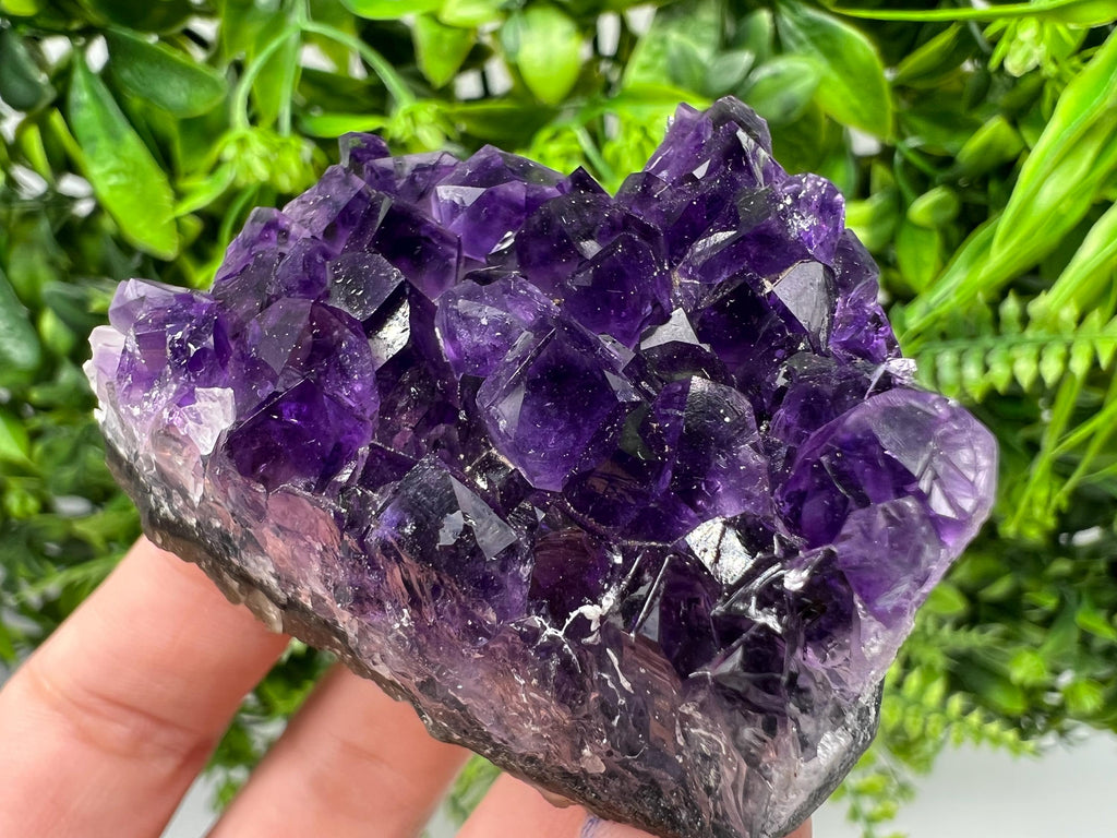 Purple Amethyst Crystal from Uruguay: Natural Energy Stone