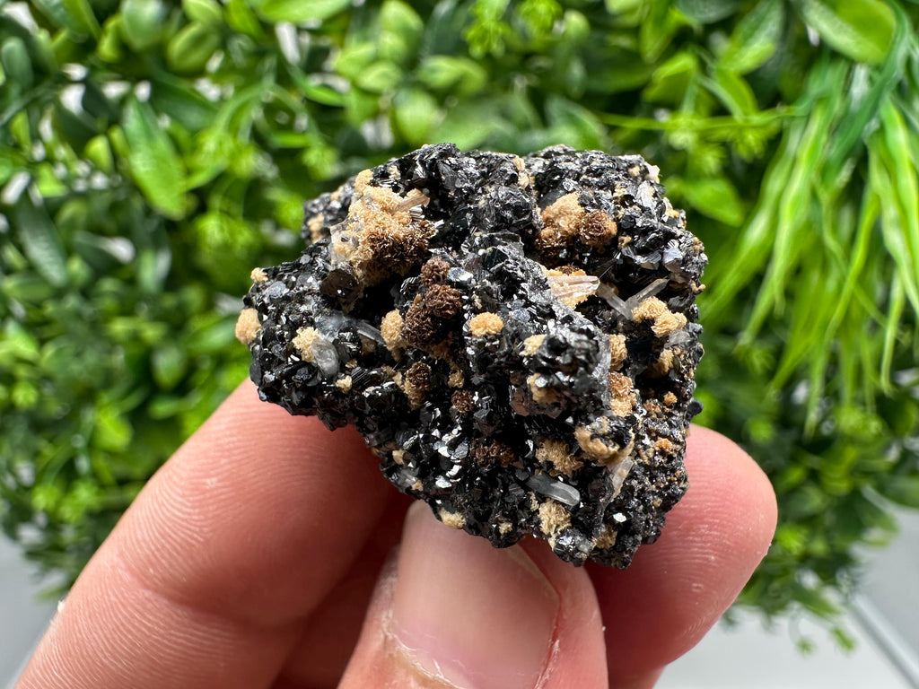 Wonderful Sphalerite on Quartz,From Borieva mine,Bulgaria,natural mineral,collection crystal,home decor stone,rare cluster,gift,souvenir