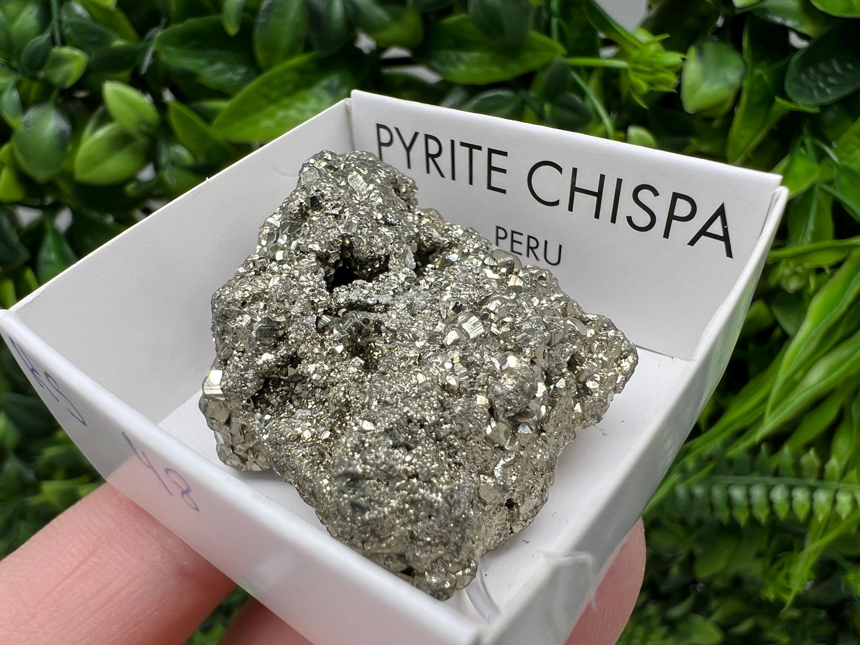 Peruvian Pyrite Specimen, Gold Cube, Shiny Home Decor Stone