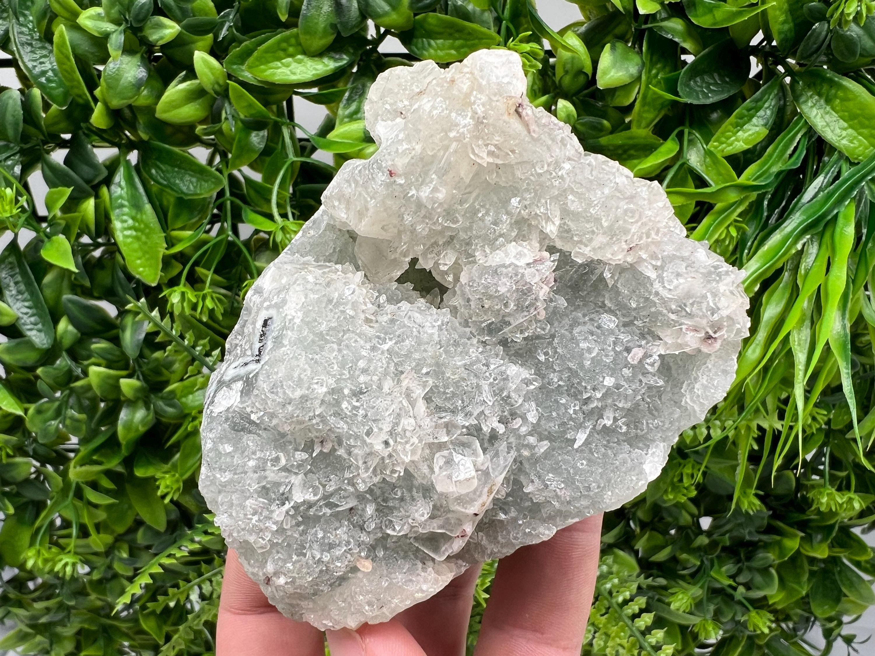 Natural Chalcedony Specimen: India Minerals, Crystal Home Decor