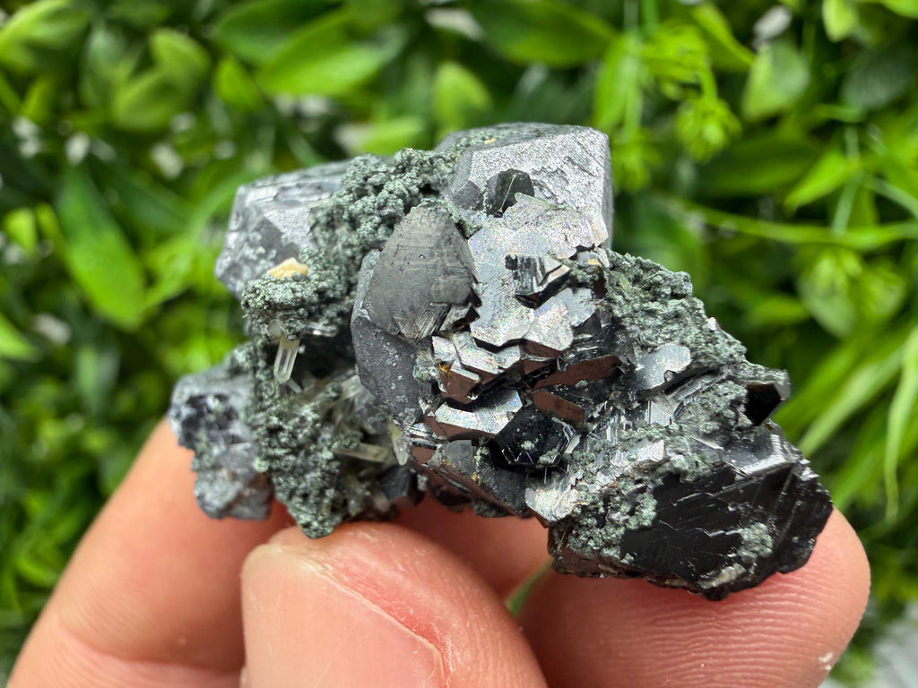 Aesthetic Sphalerite,Galena whit Chlorite from Borieva mine Madan Bulgaria natural minerals souvenir crystal gift home decor stone rock