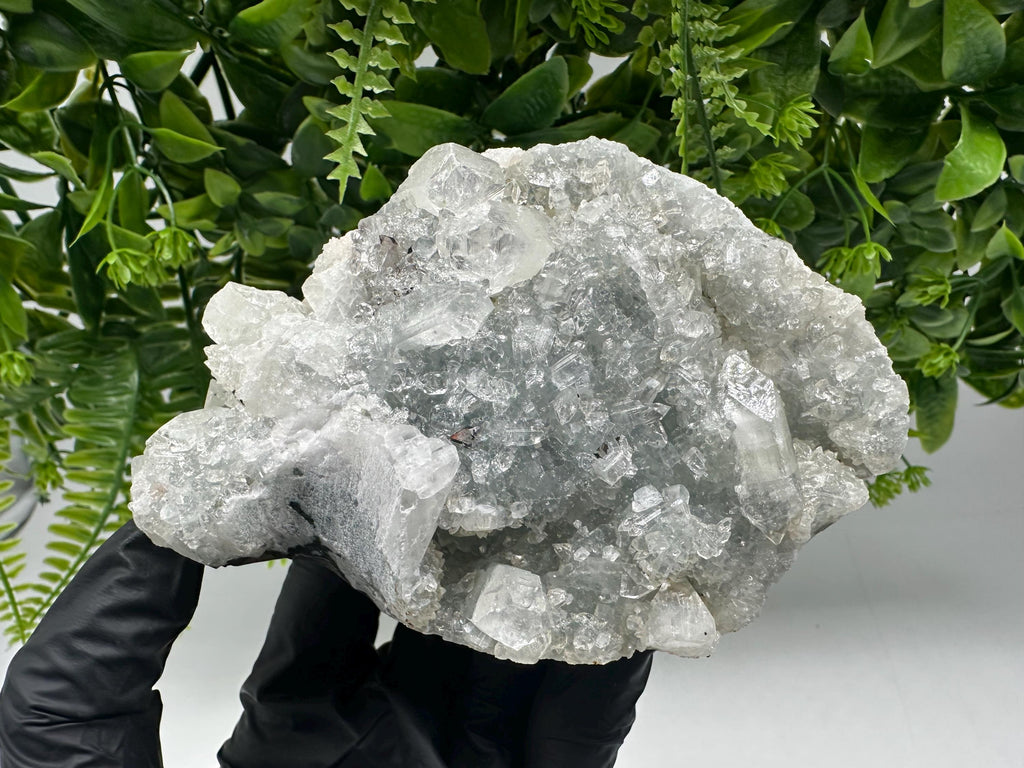 STUNNING Transparent Apophyllite on Chalcedony,natural, collection minerals specimen,India Minerals,Crystal, Stone Mineral Specimens India
