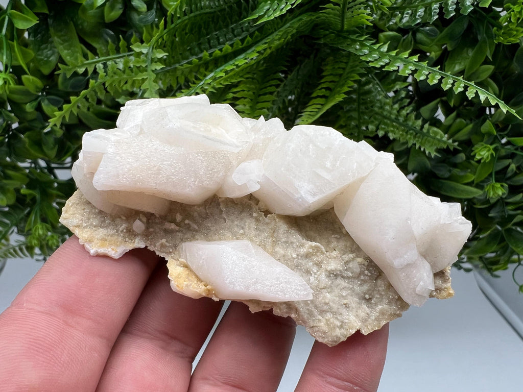 Calcite on Aragonite: Djurcovo Mine, Bulgaria Healing Crystal