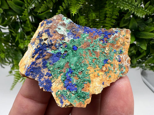Azurite and Malachite,from Morocco,green minerals,Blue crystal,collection stone,home decor mineral,gift mineral,crystal Rare crystal mineral