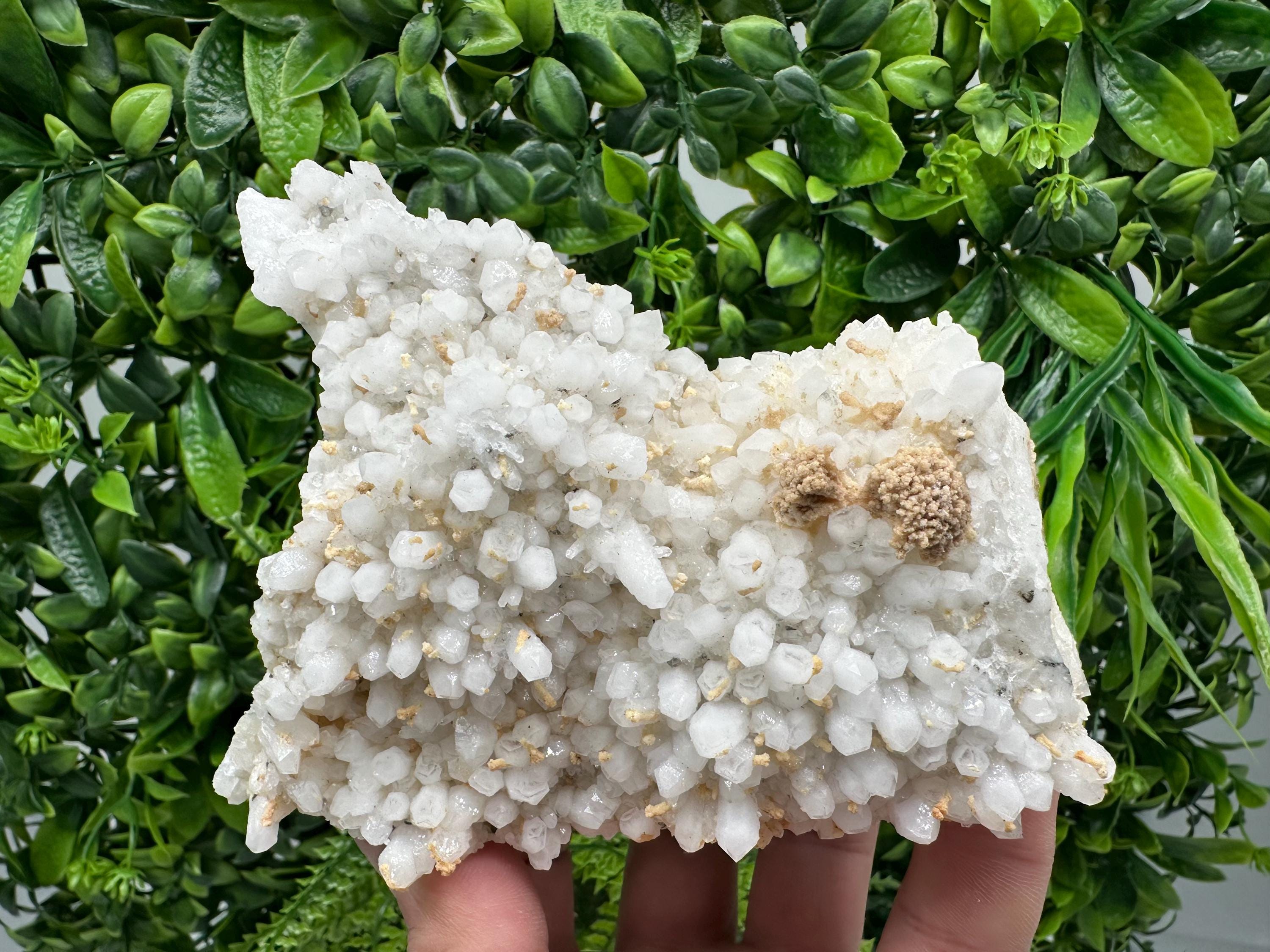 Quartz Calcite Chalcopyrite Specimen, Krushev dol Mine, Bulgaria