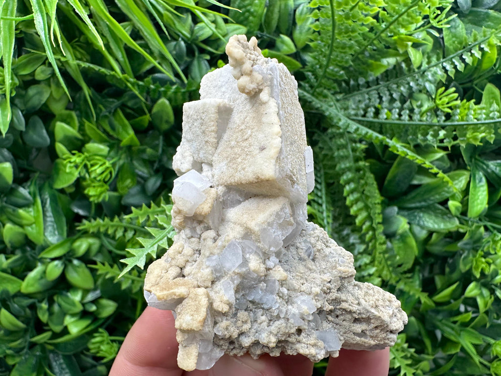 Bulgarian Calcite Specimen, Krushev Dol Mine, Two Generations Crystal