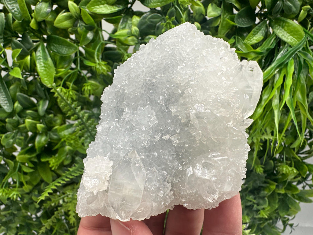 STUNNING Transparent Apophyllite on Chalcedony,natural, collection minerals specimen,India Minerals,Crystal, Stone Mineral Specimens India