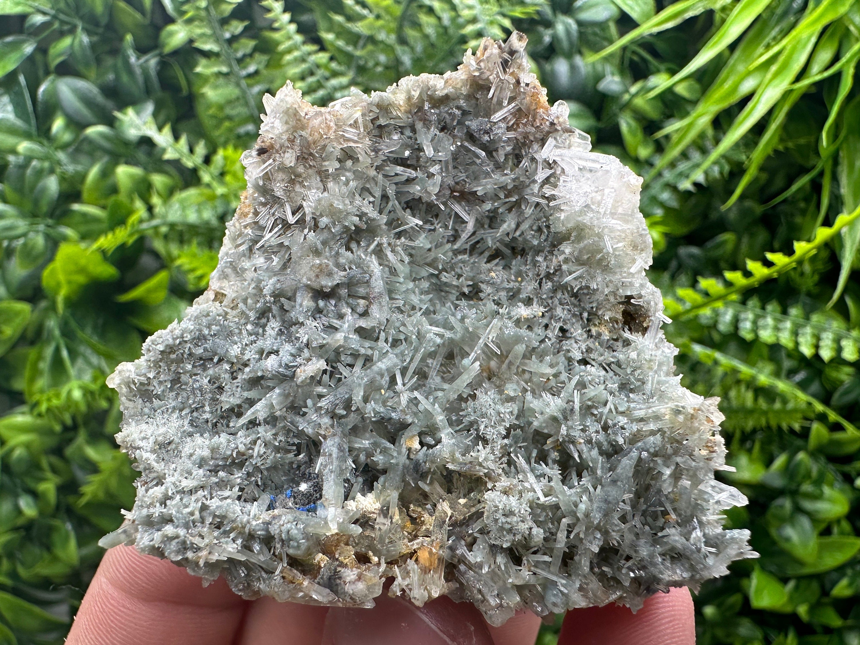 Green Quartz Chlorite Crystal: Madan Bulgaria Mineral Souvenir