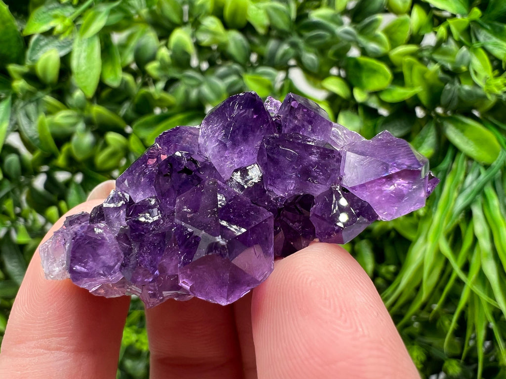 Uruguay Amethyst Crystal: Purple Quartz Home Decor, Energy Stone