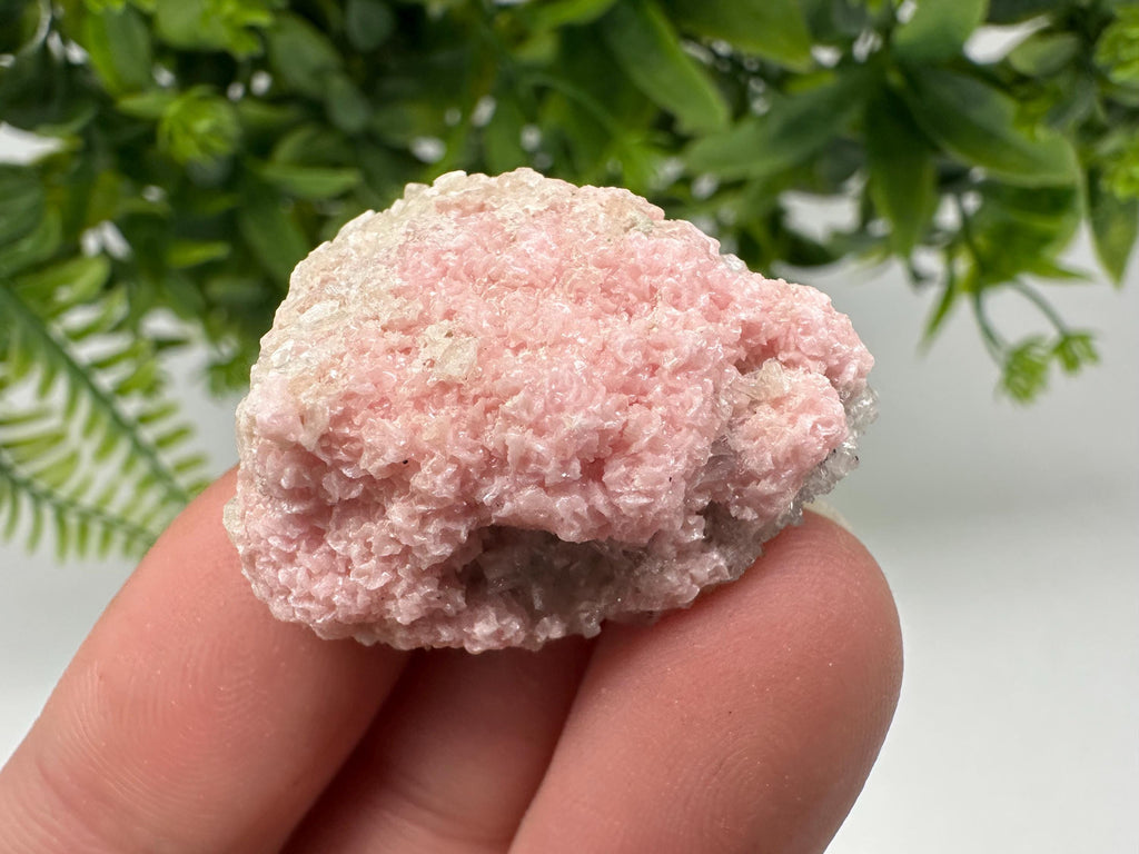 Pink Rhodochrosite Crystal: Starnica Mine, Bulgaria, Home Decor