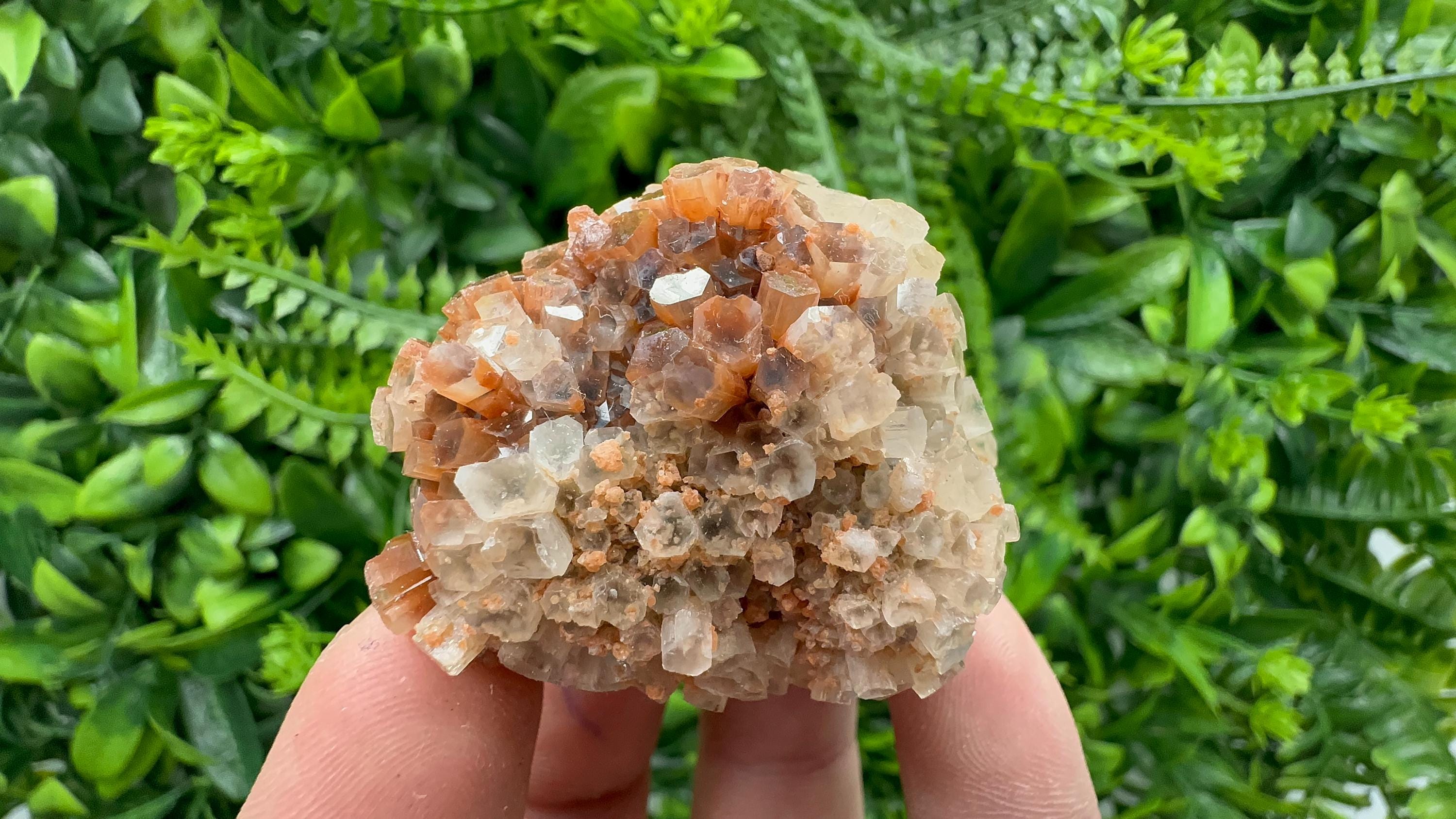Moroccan Aragonite Sputnik Cluster: Raw Crystal Stone Decor