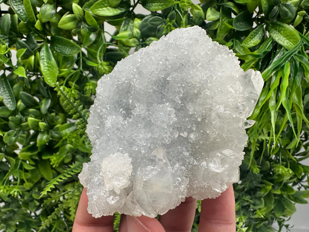 STUNNING Transparent Apophyllite on Chalcedony,natural, collection minerals specimen,India Minerals,Crystal, Stone Mineral Specimens India
