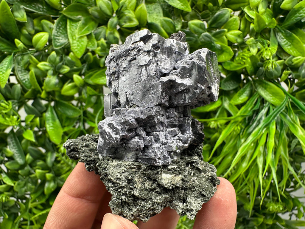 Galena Quartz Sphalerite Matrix, Borieva Mine Mineral Specimen