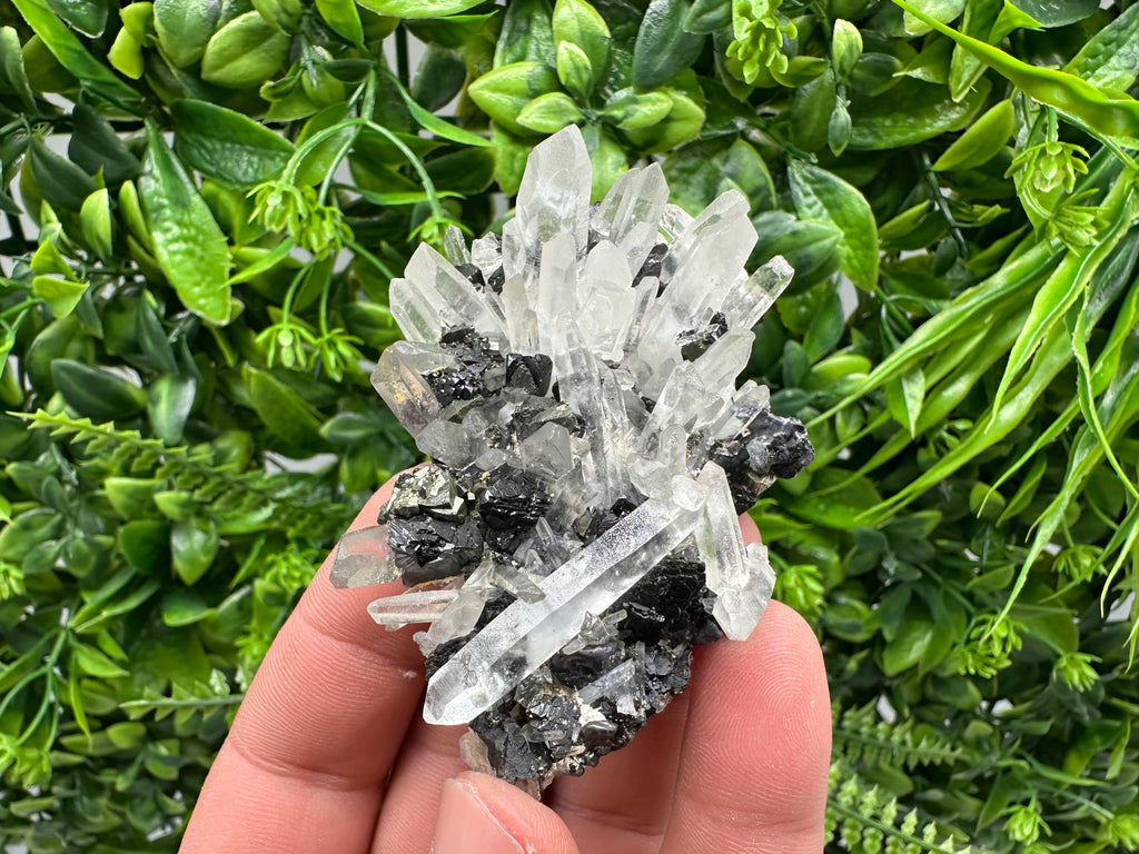 Quartz Sphalerite Chalcopyrite Mineral Specimen, Madan Bulgaria