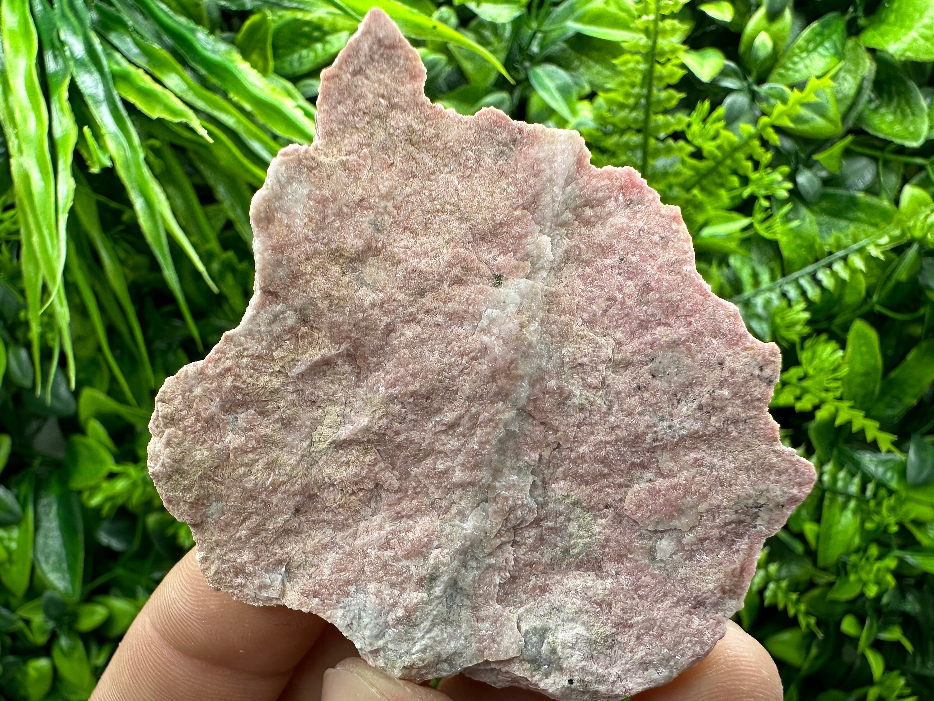 Pink Rhodonite Crystal: Starnica Mine, Bulgaria, Home Decor
