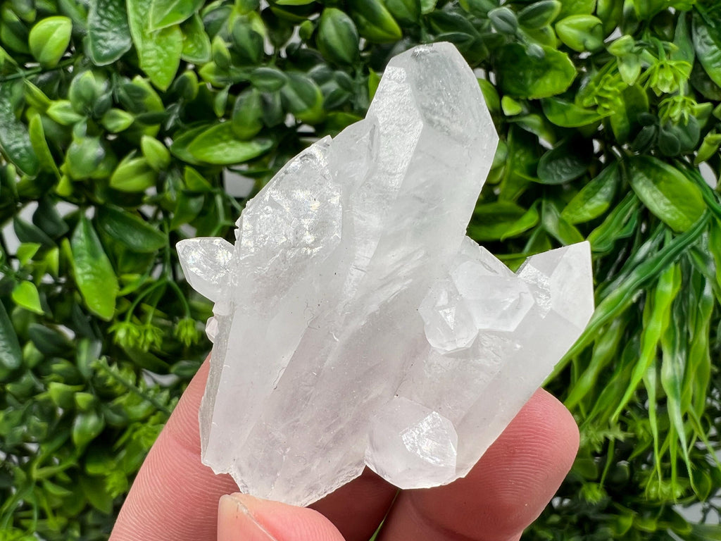 Transparent Quartz Cluster, Bulgarian Mineral Specimen, Home Decor Stone