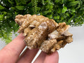 Stunning Brown Rhodochrosite on Calcite,Chalcedony,from Djurcovo mine,Bulgaria,natural collection mineral specimen,home decor crystal,gift