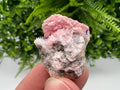 Rhodochrosite on Quartz: Pink Mineral Specimen, Starnica Mine, Bulgaria