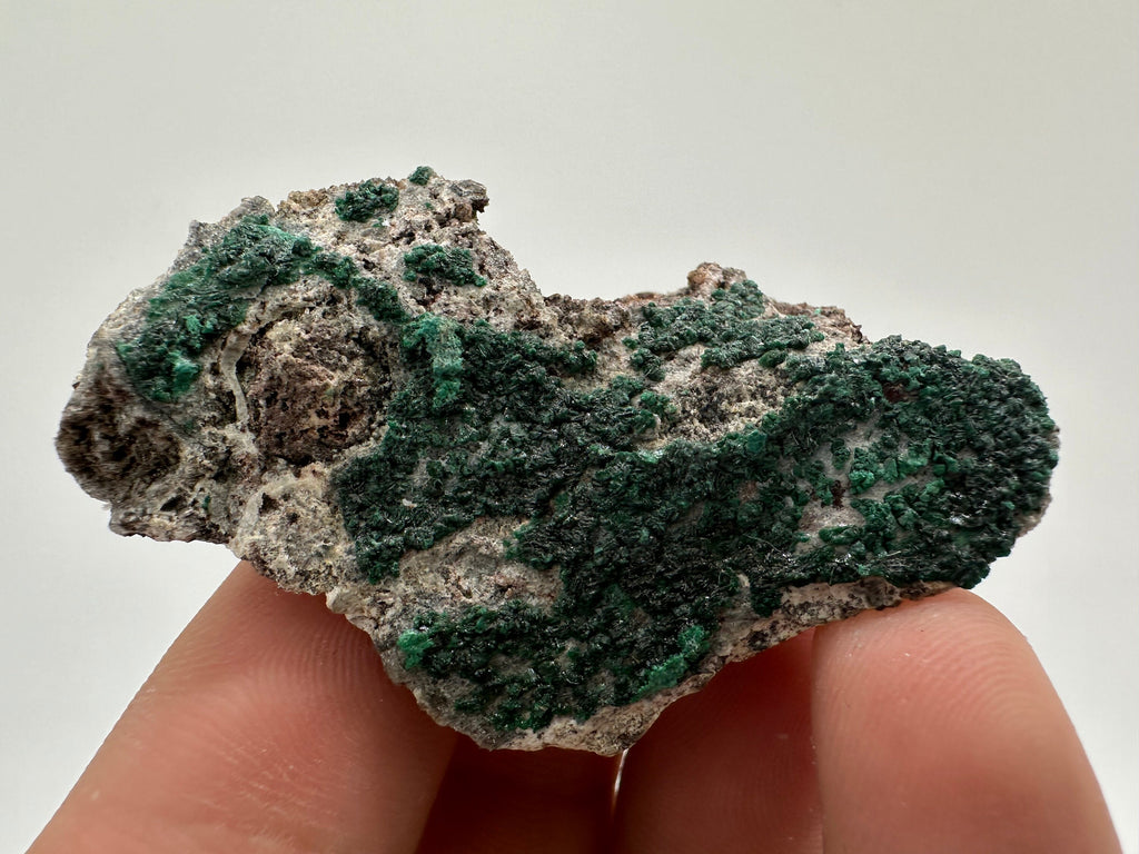 Green Malachite Crystal Specimen from Congo