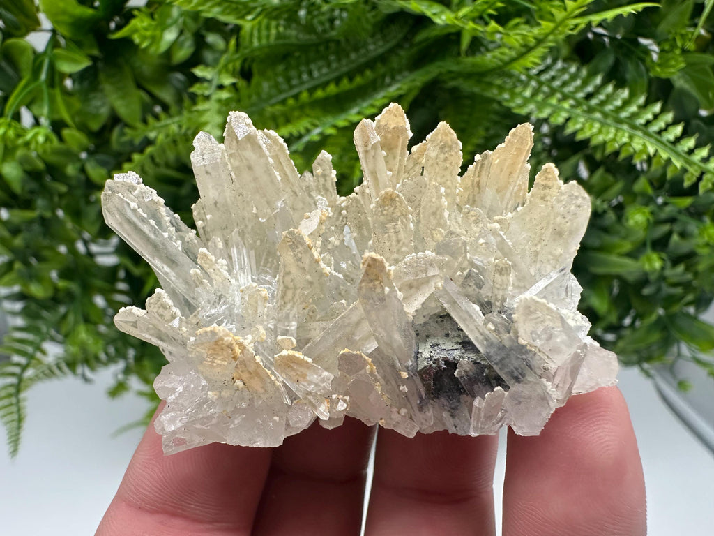 Quartz with Calcite Mineral Specimen, Krushev dol Mine, Bulgaria