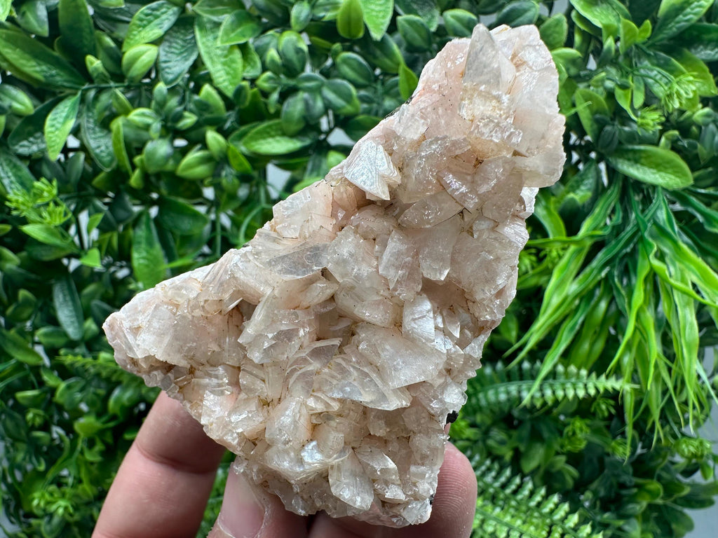 Stilbite on Heulandite, Natural Crystal Mineral Specimen, India