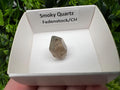 Rare Fedenstock Smoky Quartz Point, Swiss Mineral Specimen (15MM)